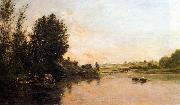 Charles-Francois Daubigny Sand Quarries near Valmondois oil on canvas